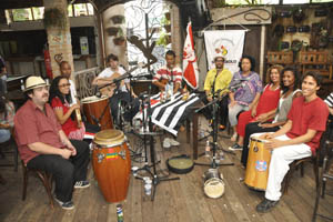 Roda de samba no Centro|Cultural Rio Verde