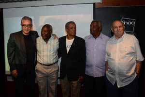Lançamento de livro do|centenário do Santos FC