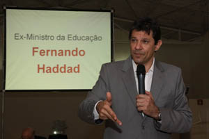 Resumo da palestra|de Fernando Haddad